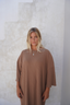Eva ribbed dress - Beige