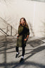 Lana Mini Pencil Sport Skirt - Military