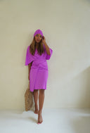 Ella Modest Swimsuit Set with Sofia Skirt – Fuchsia