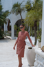 Melrose Adaya swim set with real wrap skirt, stylish modest beachwear for women seeking coverage and comfort