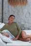 Olive Adaya swim set with wrap skirt, modest full coverage swimwear designed for beach and pool vacations