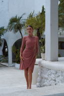 Melrose Adaya swim set with real wrap skirt, modest swimwear offering full coverage and stylish beachwear