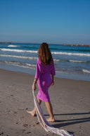Ella Modest Swimsuit Set with Sofia Skirt – Fuchsia