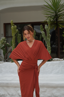 Ella Modest Swimsuit Set with Elina 2.0 Skirt – Clay