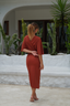 Ella swim set with Elina skirt 2.0 - Clay