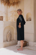 Kaia Modest Swim Dress – Black