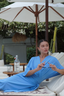 Azure Ella swim set with Elina skirt 2.0, modest swimwear with skirt for full coverage beach style