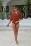 Ella swim set with Elina skirt 2.0 - Clay
