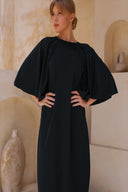 Kaia Modest Swim Dress – Black