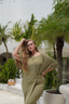 Olive modest swim set with skirt, Maya swim set with Salma skirt designed for full coverage and comfort