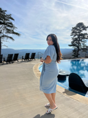 Jewish Modest Swimwear Dress – Tzniut-Friendly Long Swim Dress for Women Seeking Full Coverage