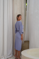 Elina Skirt 2.0 with Mia Modest Swimsuit Set in Eventide – Perfect Modest Swimwear