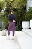 Modest fitness skirt with built-in legging for Muslim women looking for respectful and practical sport clothing.
