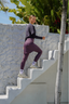 Modest sport skirt with integrated legging suitable for Jewish women and modest active lifestyles.