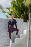 Modest sportswear skirt with built-in legging for Muslim women seeking covered and functional sport clothing.
