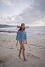 Rachelle one piece - Blue - ANAVA PARIS